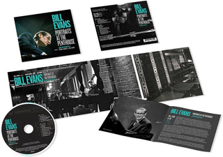the album cover for Bill Evans - Portraits At The Penthouse: Live In Seattle [Digipak]