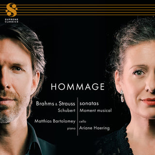 the album cover for Matthias Bartolomey - Hommage