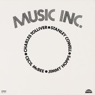 the album cover for Charles Tolliver  / Cowell,Stanley - Music Inc [Deluxe] (Gate) [180 Gram]