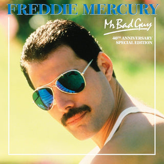 the album cover for Freddie Mercury - Mr Bad Guy [Colored Vinyl] (Grn) [180 Gram] (Aniv)