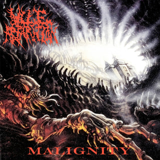 the album cover for Vile Apparition - Malignity