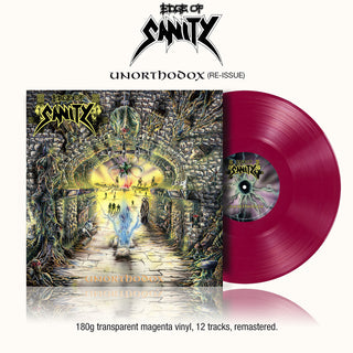 the album cover for Edge Of Sanity - Unorthodox [Clear Vinyl] (Mgta) [180 Gram] [Reissue]