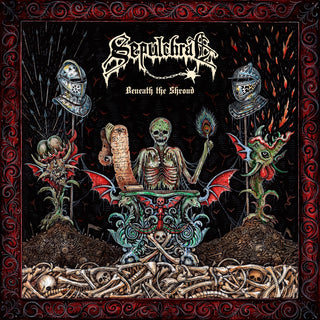 the album cover for Sepulchral - Beneath The Shroud [With Booklet] (Jewl)