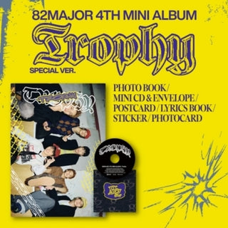 the album cover for 82major - Trophy - Special Version (Stic) (Pcrd) (Phob)
