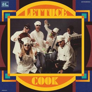 the album cover for Lettuce - Cook [Indie Exclusive Coke Bottle Translucent]