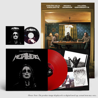 the album cover for Petur Ben  (Colv) (Ltd) (Post) (Red) (Wb) (Wbr) - Metalhead - O.S.T. [Colored Vinyl] [Limited Edition] (Post) (Red) [With Booklet]