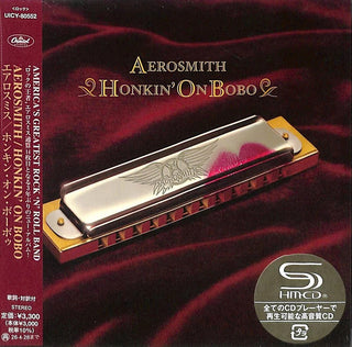 the album cover for Aerosmith - Honkin On Bobo - Limited Edition (Bonus Track)