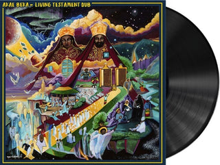 the album cover for Akae Beka - Living Testament Dub