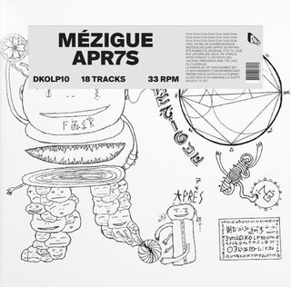 the album cover for Mezigue - Apr7s