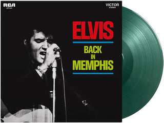 the album cover for Elvis Presley - Elvis Back In Memphis [180g Green]
