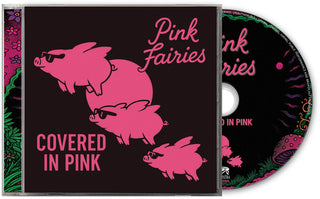 the album cover for Pink Fairies - Covered in Pink