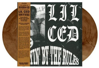 the album cover for Lil Ced - Playin' By The Rules (Brwn) [Colored Vinyl]