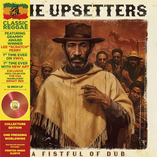 the album cover for Upsetters - Fistful Of Dub - Red [Colored Vinyl] [Deluxe] [Limited Edition] (Red)