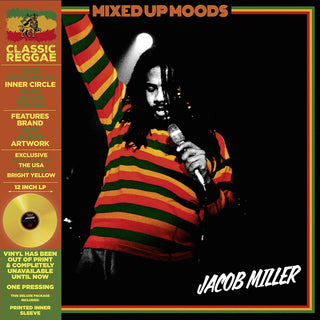the album cover for Jacob Miller - Mixed Up Moods - Yellow [Colored Vinyl] [Deluxe] [Limited Edition] (Ylw)