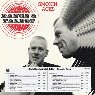 the album cover for Bangs & Talbot - Smokin' Aces