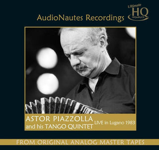 the album cover for Astor Piazzolla - Live In Lugano 1983 [Limited Edition]