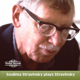 the album cover for Soulima Stravinsky - Soulima Stravinsky Plays Stravinsky