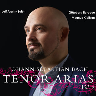 the album cover for Aruhn-Leif Solen - Bach: Tenor Arias Vol. 2