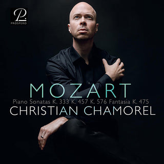the album cover for Christian Chamorel - Piano Sonatas