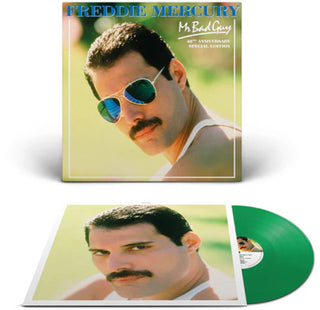 the album cover for Freddie Mercury - Mr Bad Guy: 40th Anniversary [Colored Vinyl] (Grn) [Limited Edition]