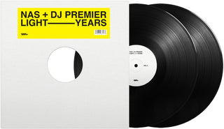 the album cover for Nas and DJ Premier - Light-Years [Indie Exclusive Vinyl]