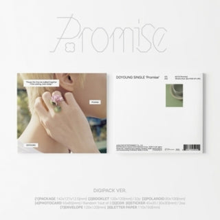 the album cover for DOYOUNG - Promise - Digipack Version (Phob) (Phot) [Digipak]