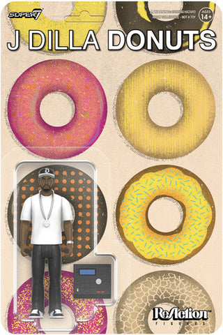 Super7 J Dilla Donuts ReAction Figure