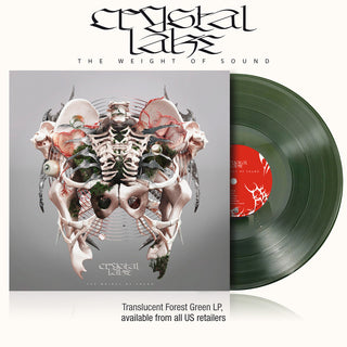 the album cover for Crystal Lake - Weight Of Sound [Clear Vinyl] (Grn) (Ofgv)