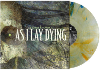 the album cover for As I Lay Dying - Ocean Between Us (Blue) [Colored Vinyl] (Ylw) (Smok)