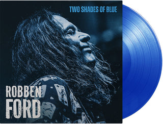 the album cover for Robben Ford - Two Shades Of Blue