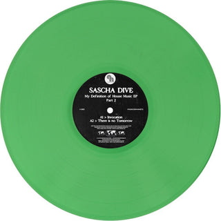 the album cover for Dive, Sascha - My Definition of House Music Vol. 2