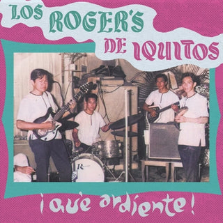 the album cover for Los Roger's - Que Ardiente!