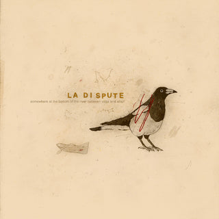 the album cover for La Dispute - Somewhere at the Bottom of the River Between Vega and Altair