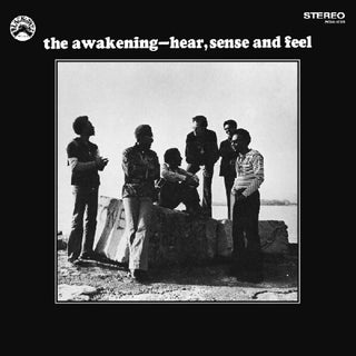 the album cover for Awakening - Hear Sense And Feel (Blk) (Blue) [Colored Vinyl] [Remastered]