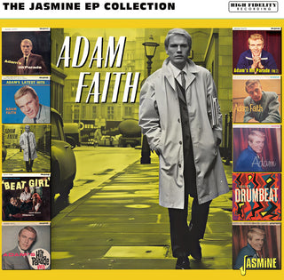 the album cover for Adam Faith - Jasmine Ep Collection (Uk)