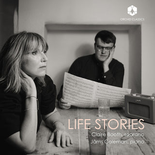 the album cover for Claire Booth / Coleman,Jams - Life Stories