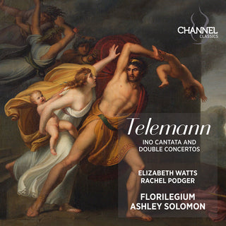 the album cover for Elizabeth Watts - Telemann: Ino Cantata & Double Cons