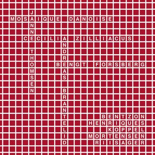 the album cover for Janne Thomsen - Mosaique Danoise: Works By Bentzon Henriques