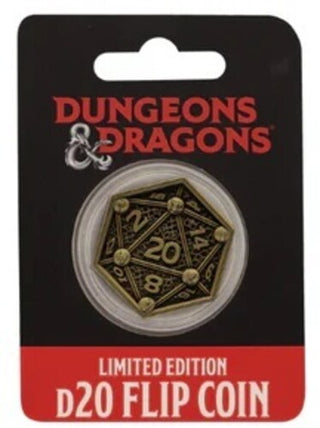 Dungeons & Dragons - Class Cards and D20 Flip Coin