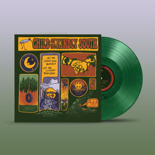 the album cover for W Miller .D. - Child Of The Kindly South - Green [Colored Vinyl] (Grn)