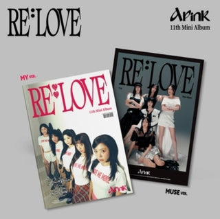 the album cover for Apink - Re: Love - Random Cover (Asia)