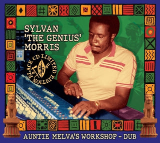 the album cover for Sylvan Morris  The Genius - Auntie Melva's Workshop Dub