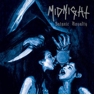 the album cover for Midnight - Satanic Royalty [Colored Vinyl] (Viol)