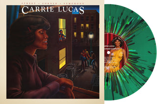 the album cover for Carrie Lucas - Street Corner Symphony - Splatter Vinyl [Colored Vinyl]