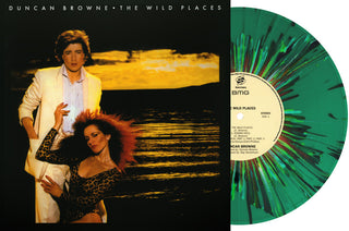 the album cover for Duncan Browne - Wild Places - Splatter Vinyl [Colored Vinyl] (Spla) (Fra)