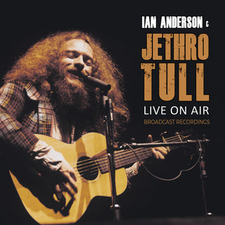 the album cover for Ian Anderson  / Jethro Tull - Live On Air [Colored Vinyl] (Wht)