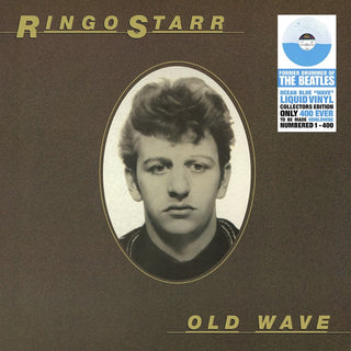 the album cover for Ringo Starr - Old Wave - Blue Liquid Vinyl (Blue) [Colored Vinyl] [Deluxe]