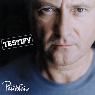 the album cover for Phil Collins - Testify (Uk)