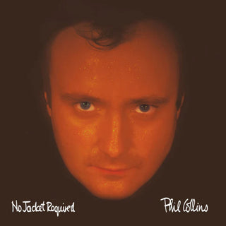 the album cover for Phil Collins - No Jacket Required (Uk)