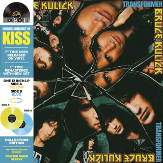 the album cover for Bruce Kulick - Transformer (Deluxe Limited Edition Reissue) [Colored Vinyl] [RSD 2026]